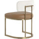 Larissa Napa Cognac / Rhea Light Barley Dining Chair